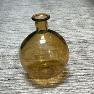 Terrain Gold Round Vase